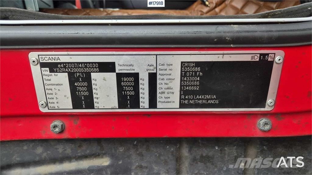 Scania R410 曳引機組件