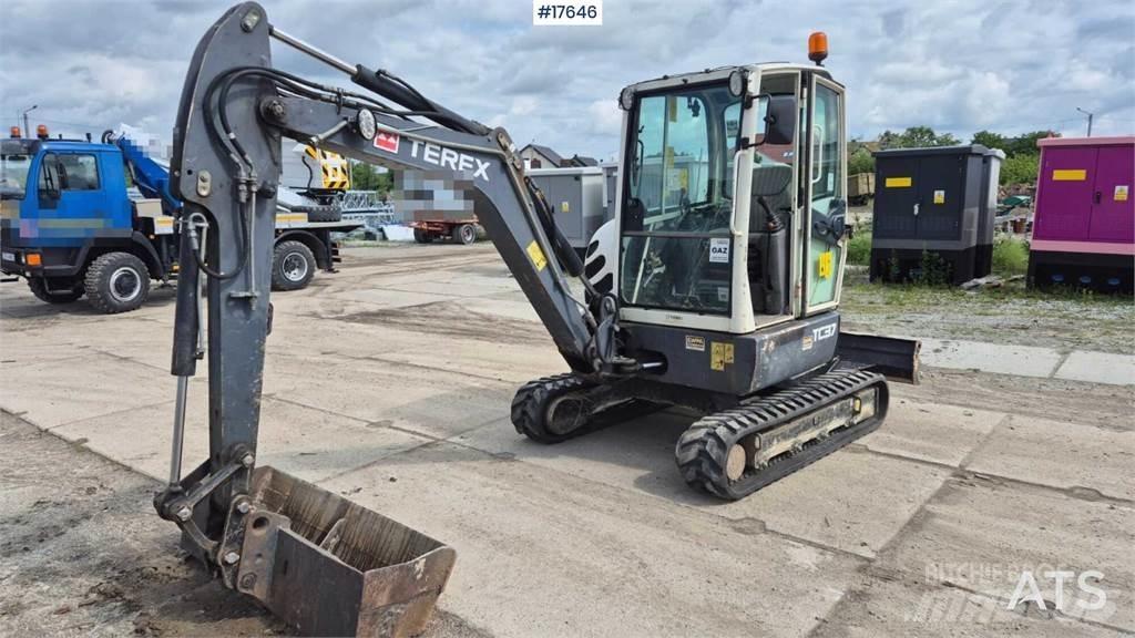 Terex TC 37 小型挖土機/掘鑿機<7t(小型挖掘機)