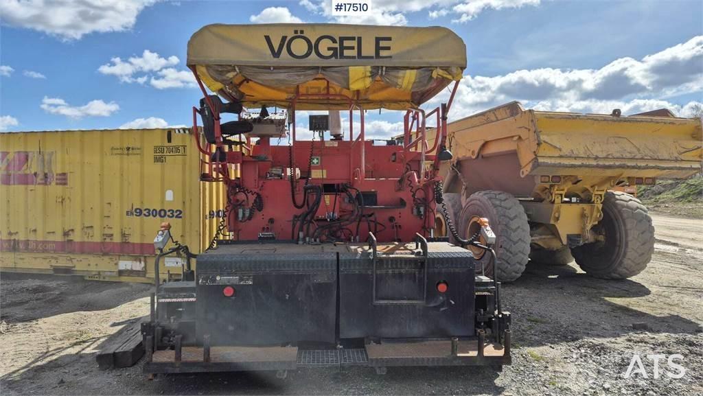 Vögele SUPER 1600 瀝青攤舖機/鋪路機