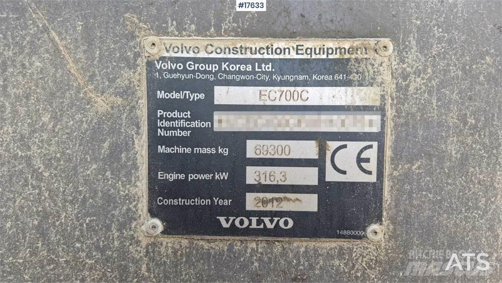 Volvo EC 700C 履帶式 挖土機/掘鑿機/挖掘機