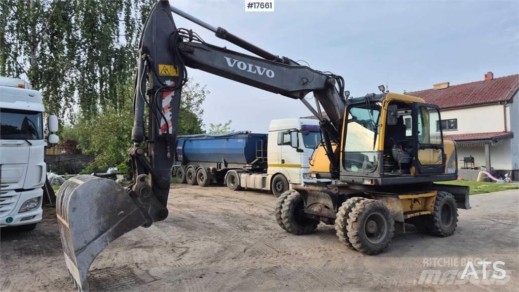 Volvo EW 160B 旋轉式挖土機/掘鑿機/挖掘機