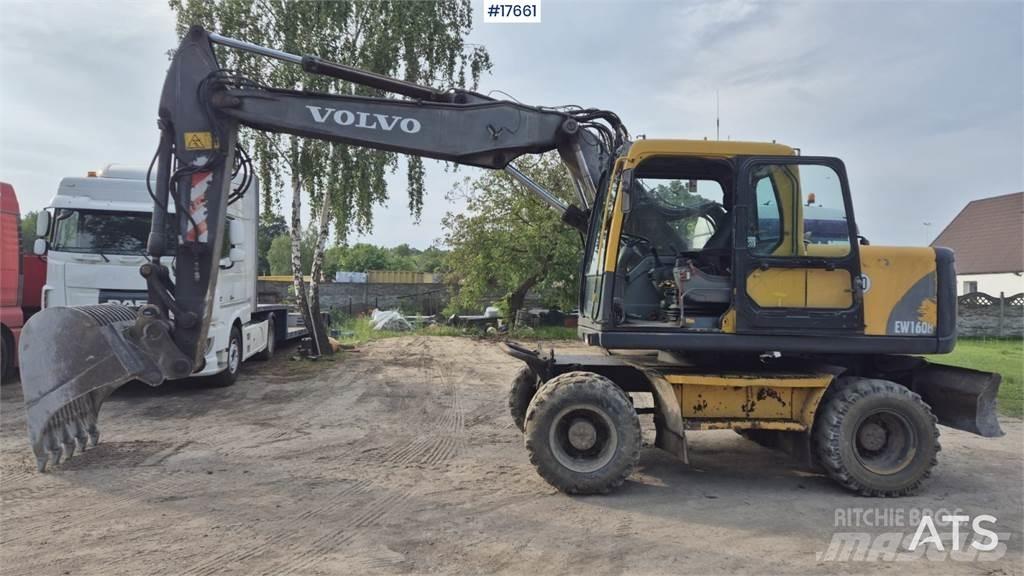 Volvo EW 160B 旋轉式挖土機/掘鑿機/挖掘機