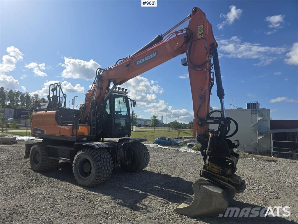 Doosan DX160W-5 旋轉式挖土機/掘鑿機/挖掘機