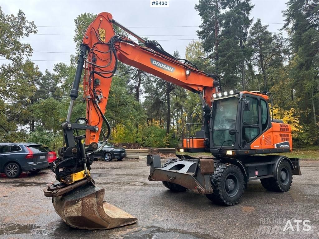 Doosan DX170W 旋轉式挖土機/掘鑿機/挖掘機