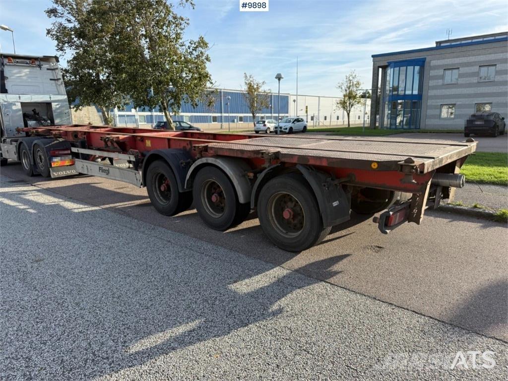 Fliegl SDS 400 貨櫃框架半拖車