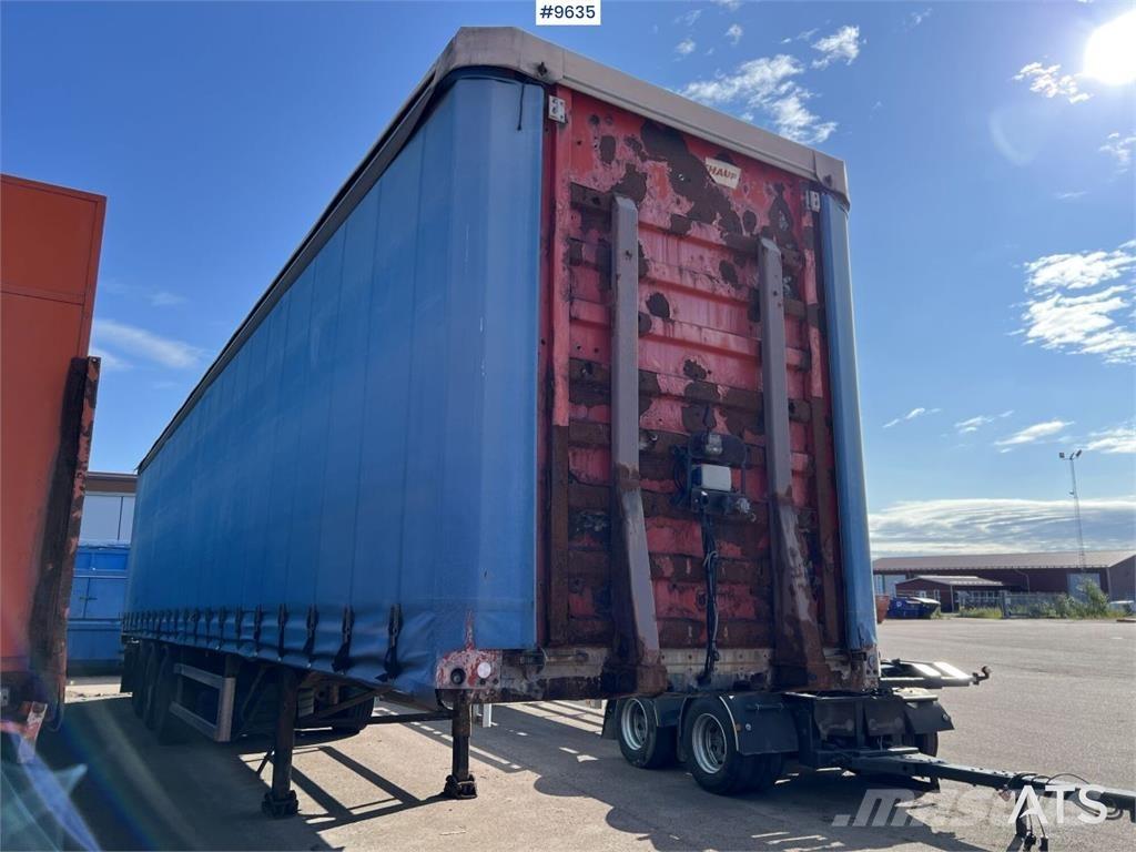 Fruehauf SS136/P3S 篷布半拖車