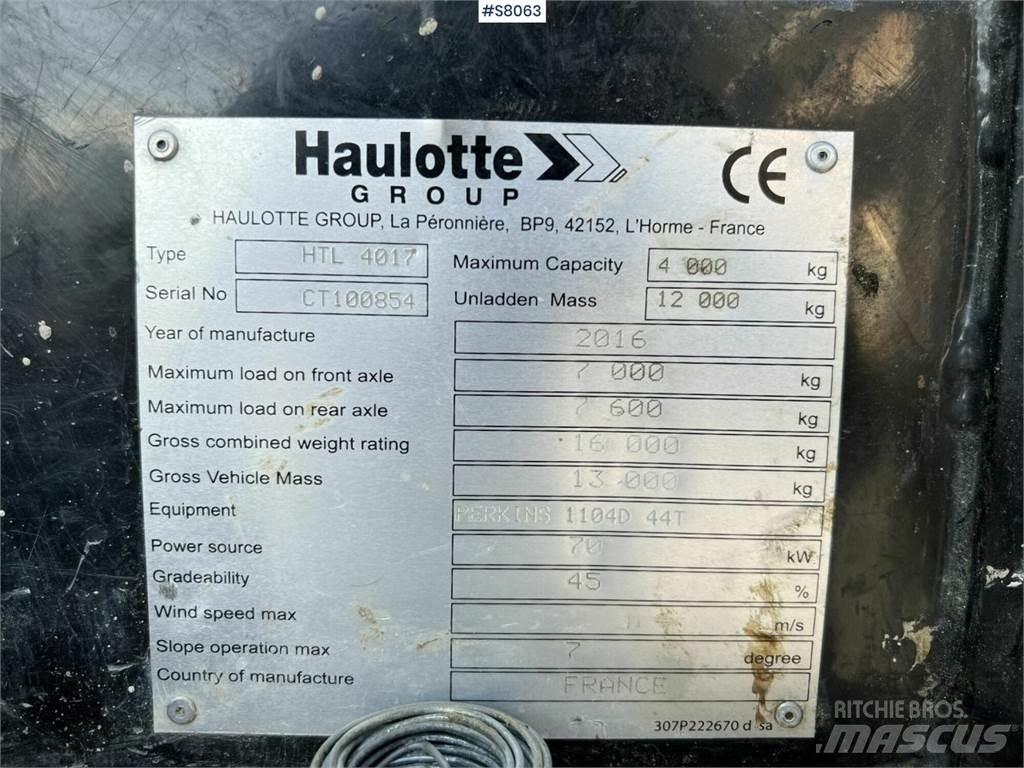 Haulotte HTL4017 伸縮臂操作車
