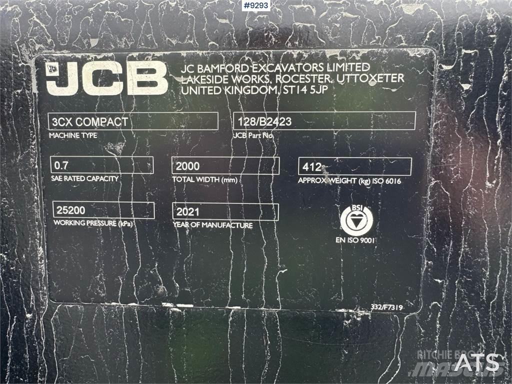 JCB 3CX 10L5WH 反鏟裝載機