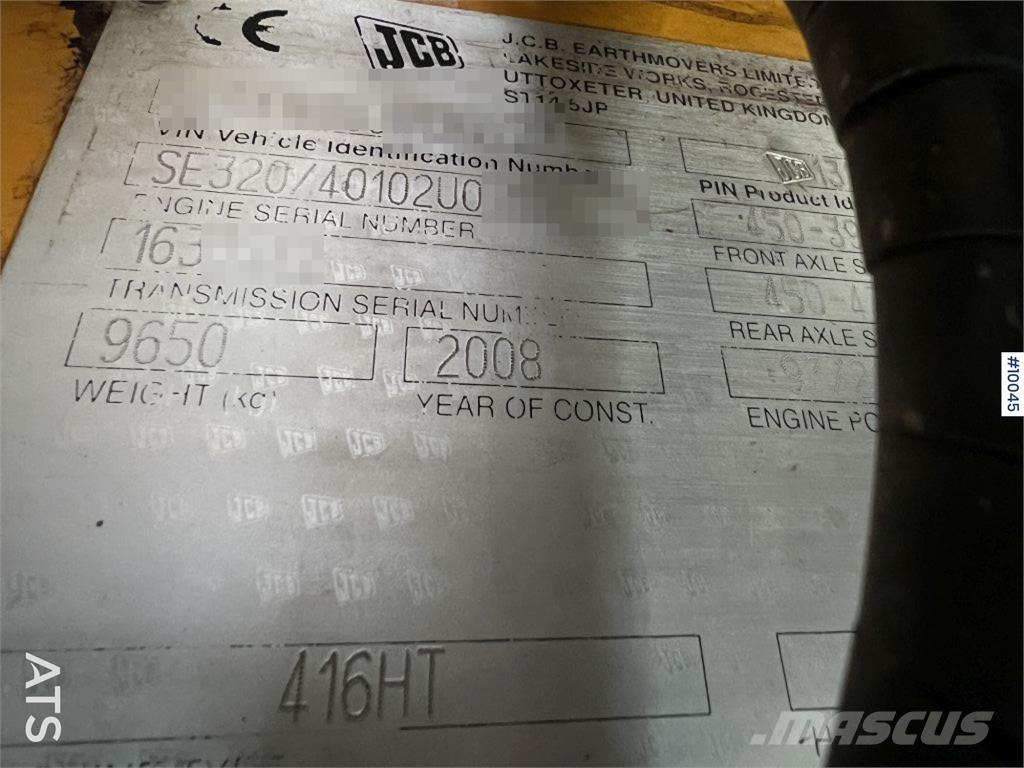 JCB 416 HT 輪胎式裝載機