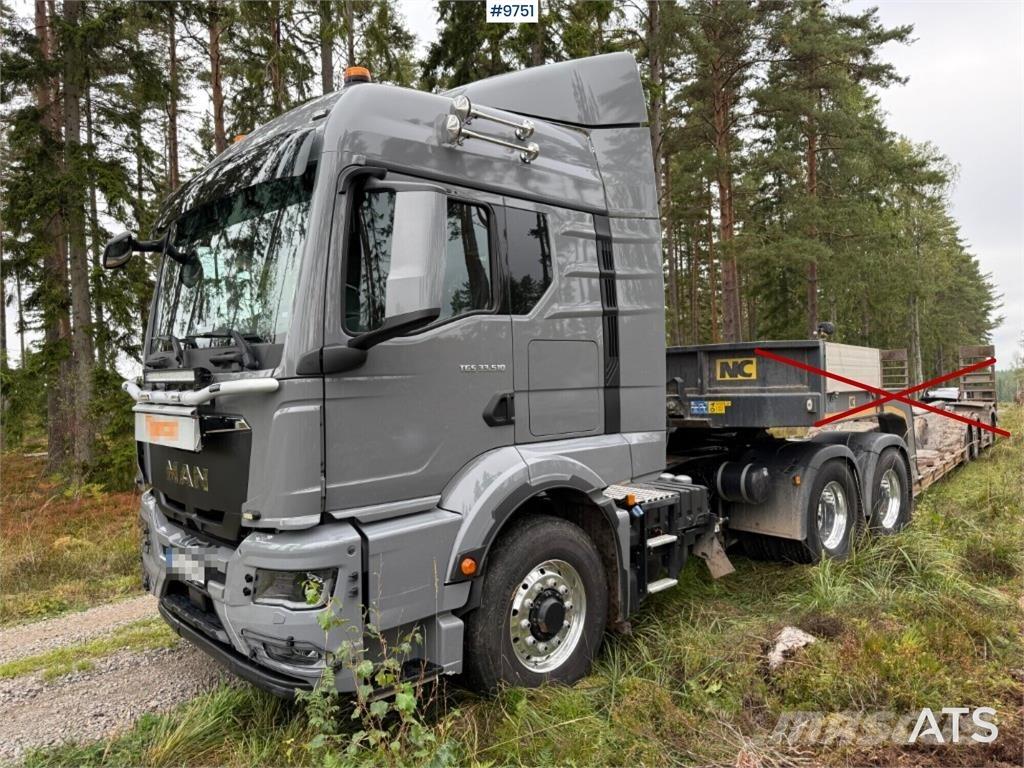 MAN TGS 33.510 6x6 曳引機組件