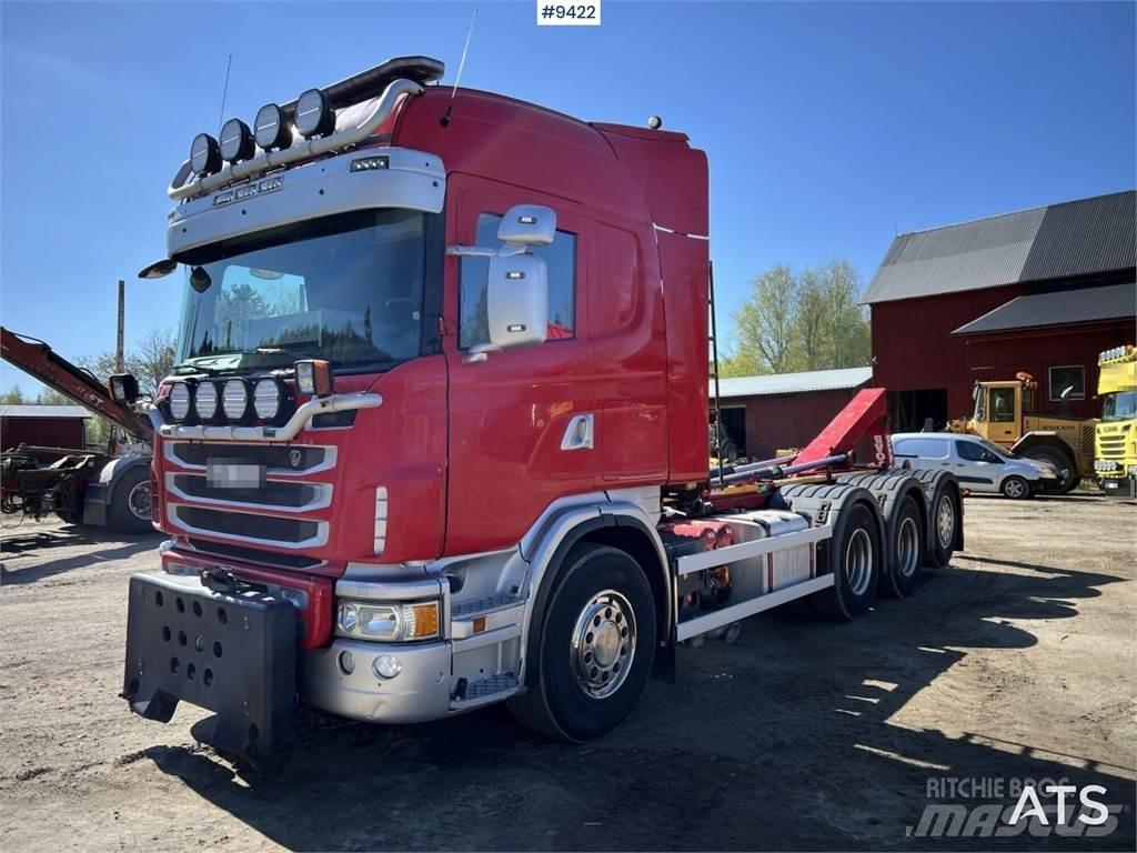 Scania G490 吊鉤式起重車