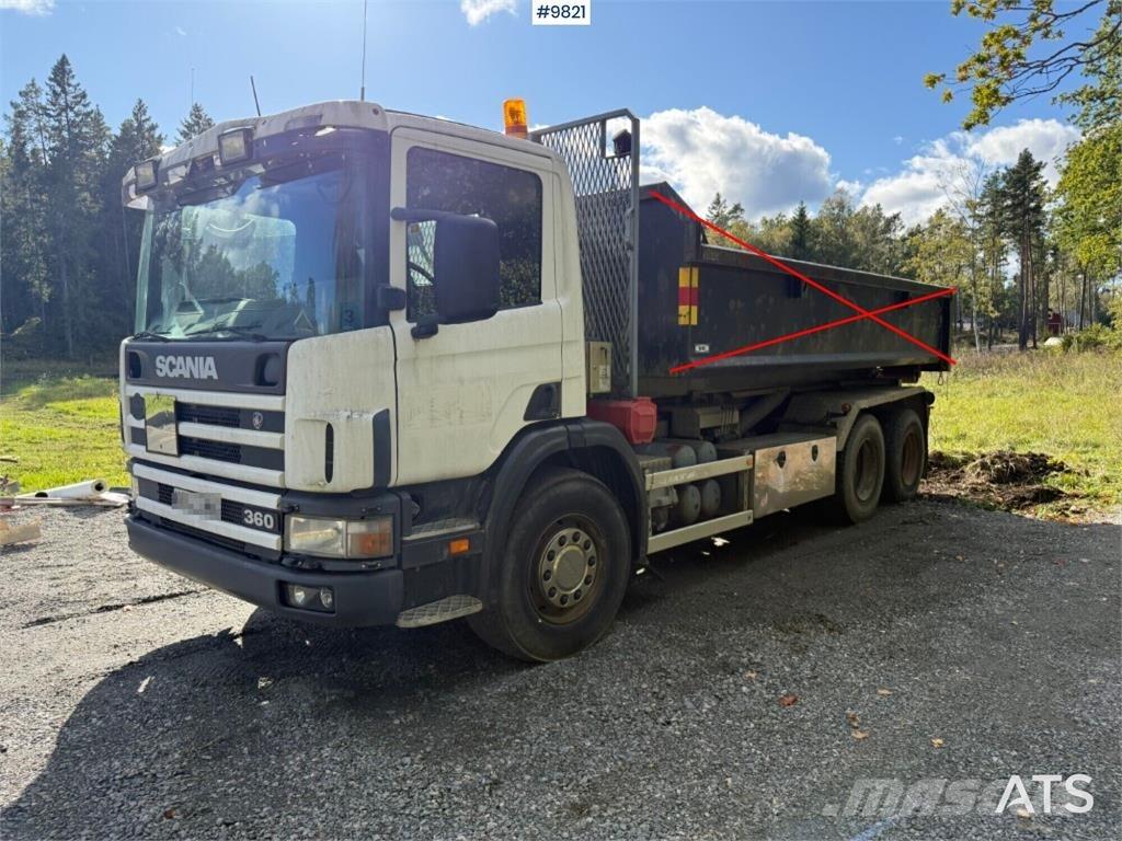 Scania P124GB 吊鉤式起重車