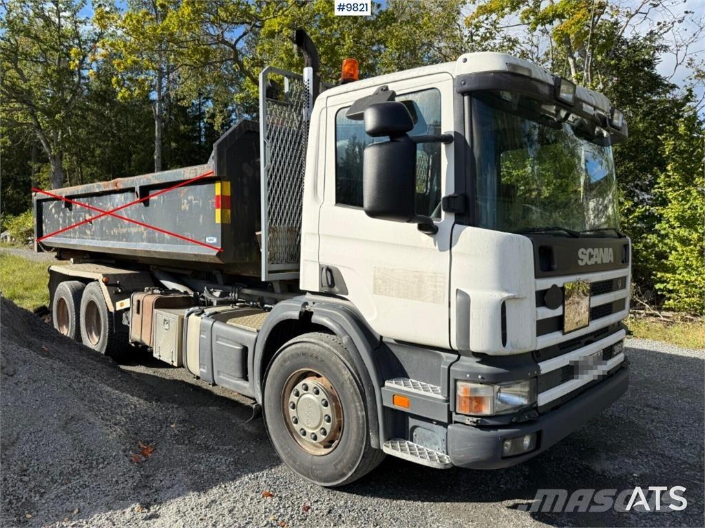 Scania P124GB 吊鉤式起重車