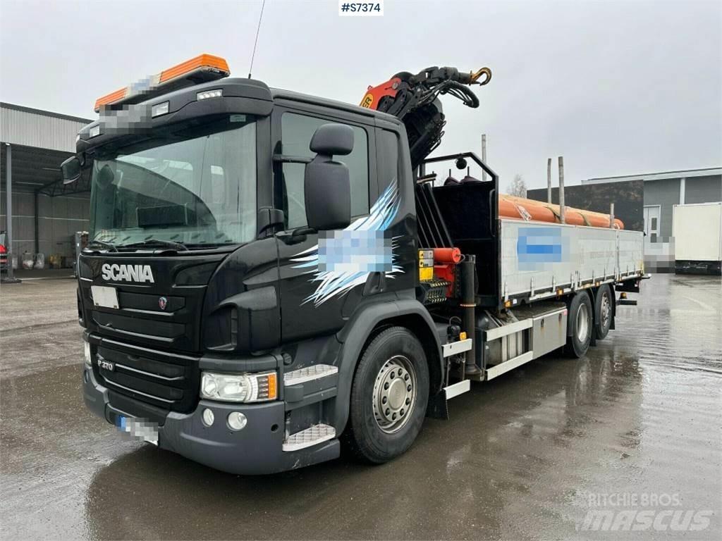 Scania P370 起重機卡車