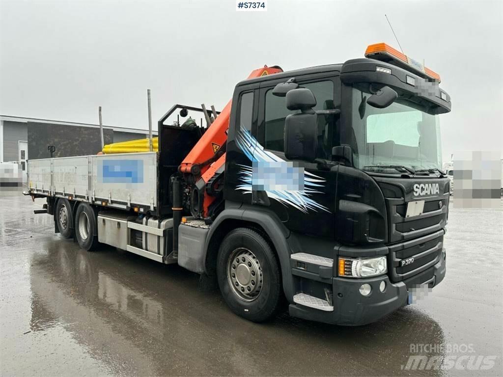Scania P370 起重機卡車