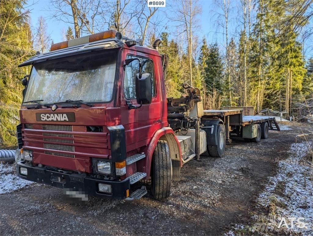 Scania P93 起重機卡車