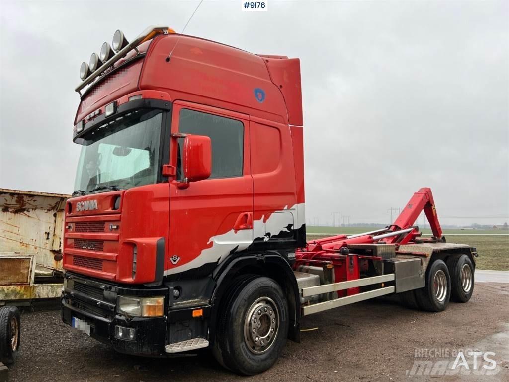 Scania R144GB6X4NA530 吊鉤式起重車