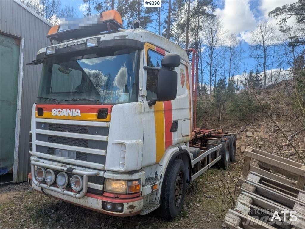 Scania R164GB6X2NZ580 吊鉤式起重車