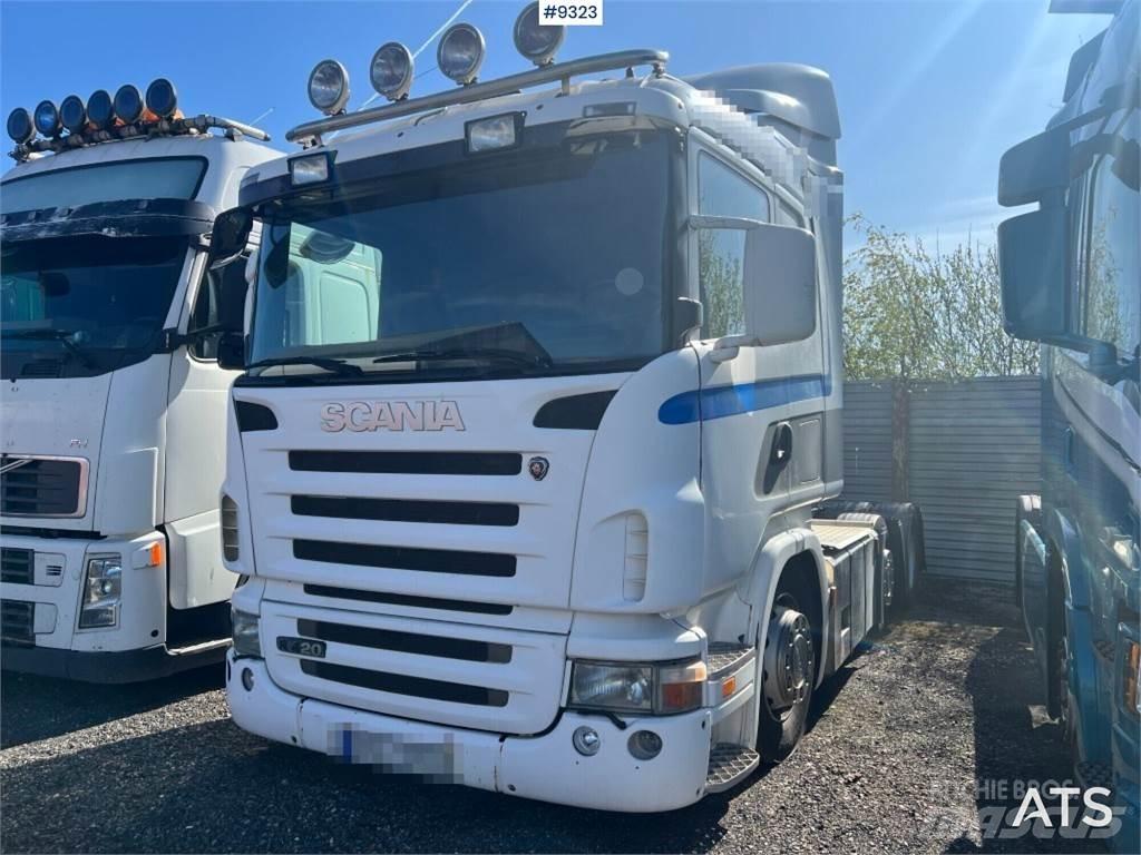 Scania R420 6x2 曳引機組件