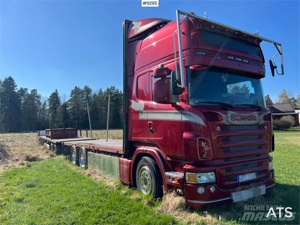 Scania R480 平板式/側卸式卡車