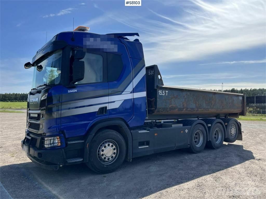 Scania R580 吊鉤式起重車