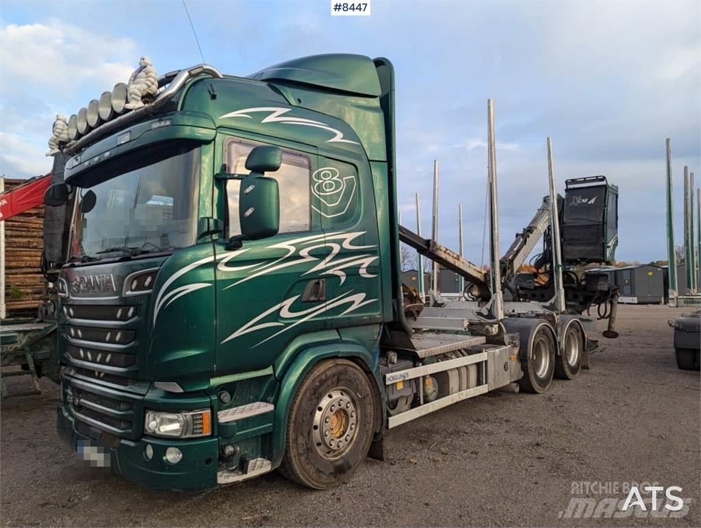 Scania R580LB 6X4 HNB 木材貨車