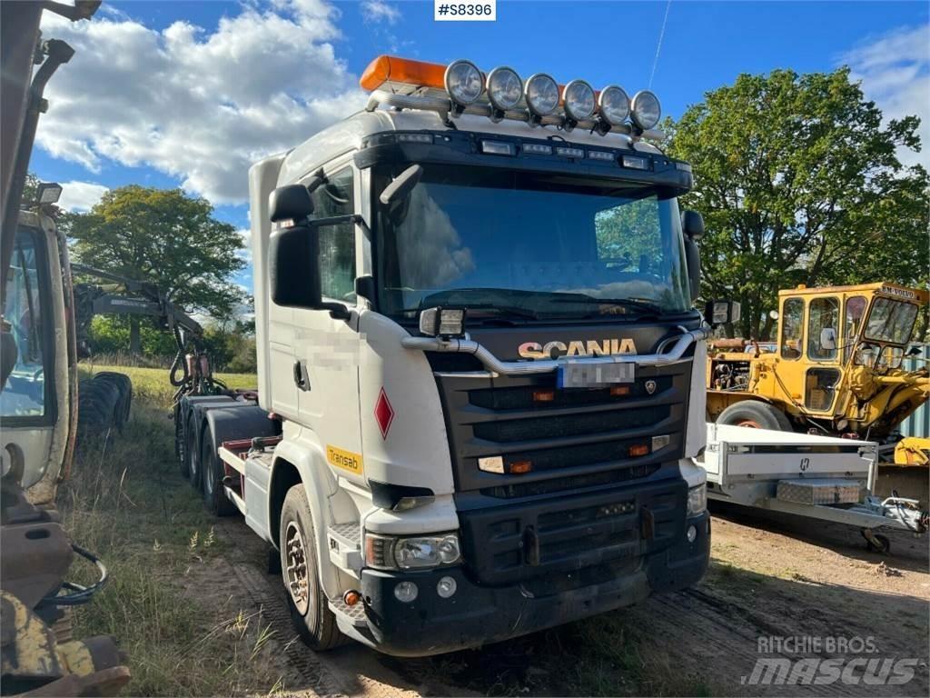 Scania R580LB8X4*4HSA 吊鉤式起重車