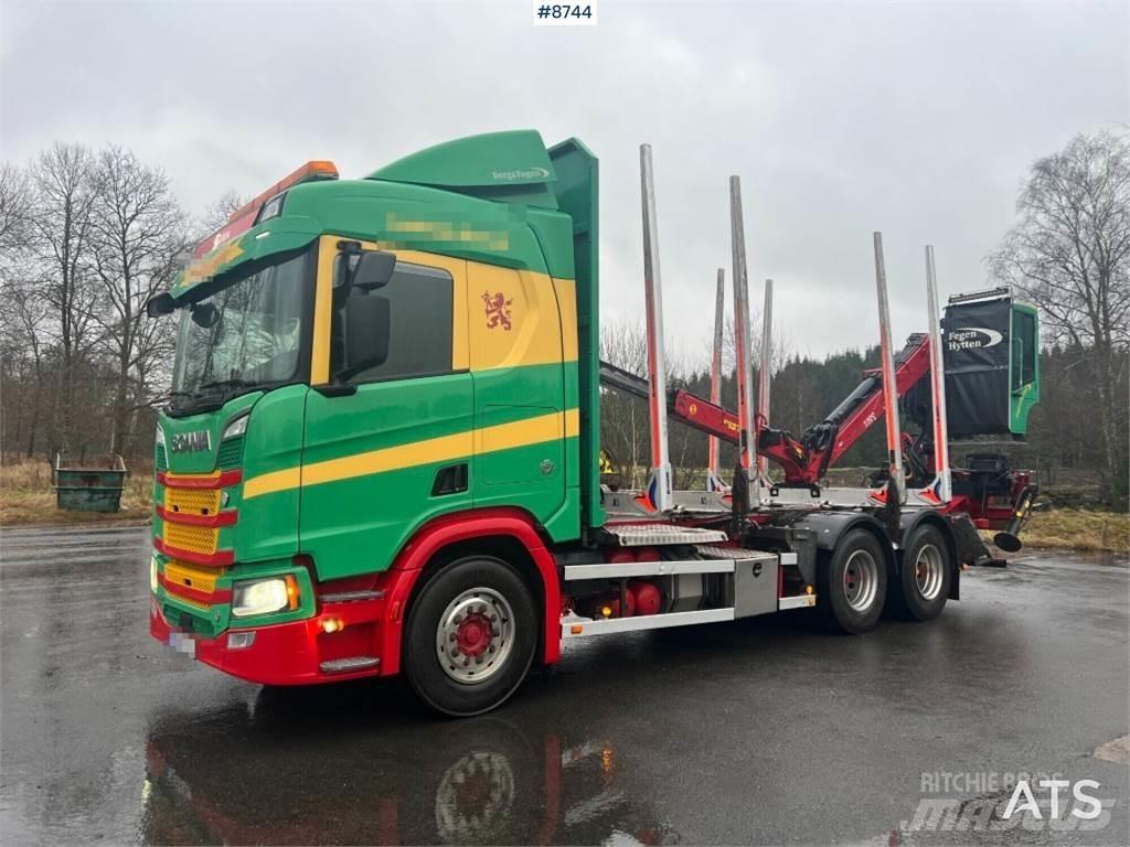 Scania R650 6X4 木材貨車