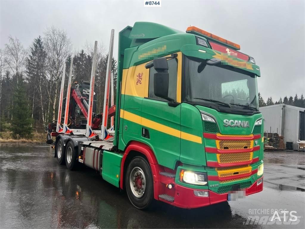 Scania R650 6X4 木材貨車