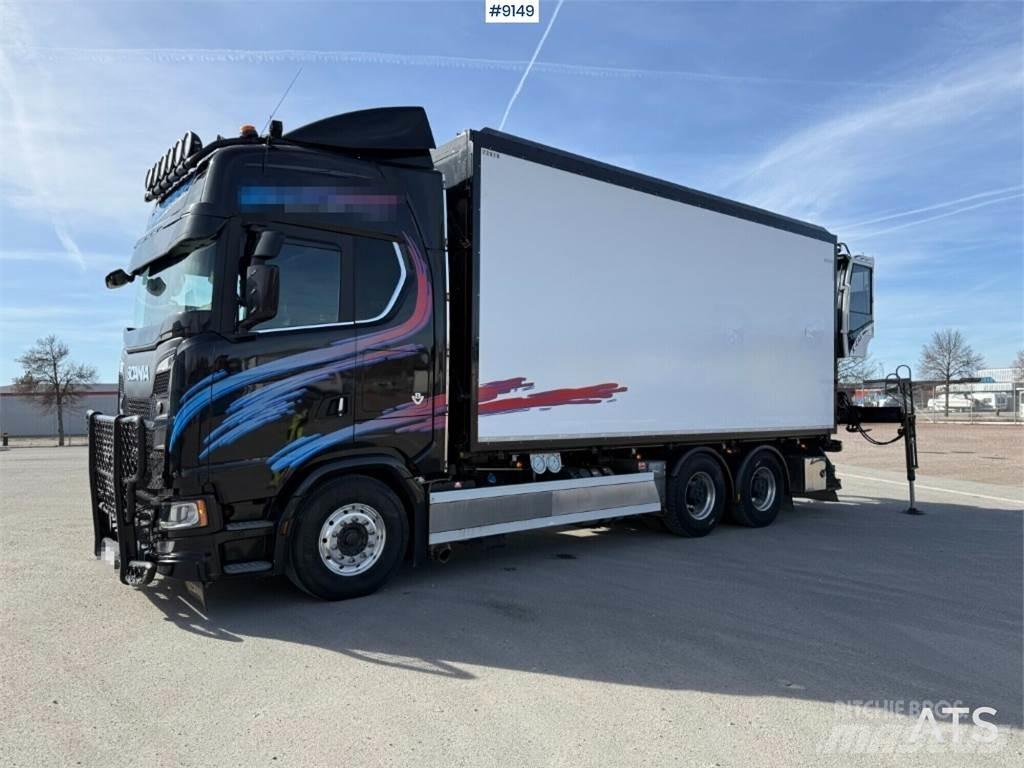 Scania S650B 貨箱式卡車
