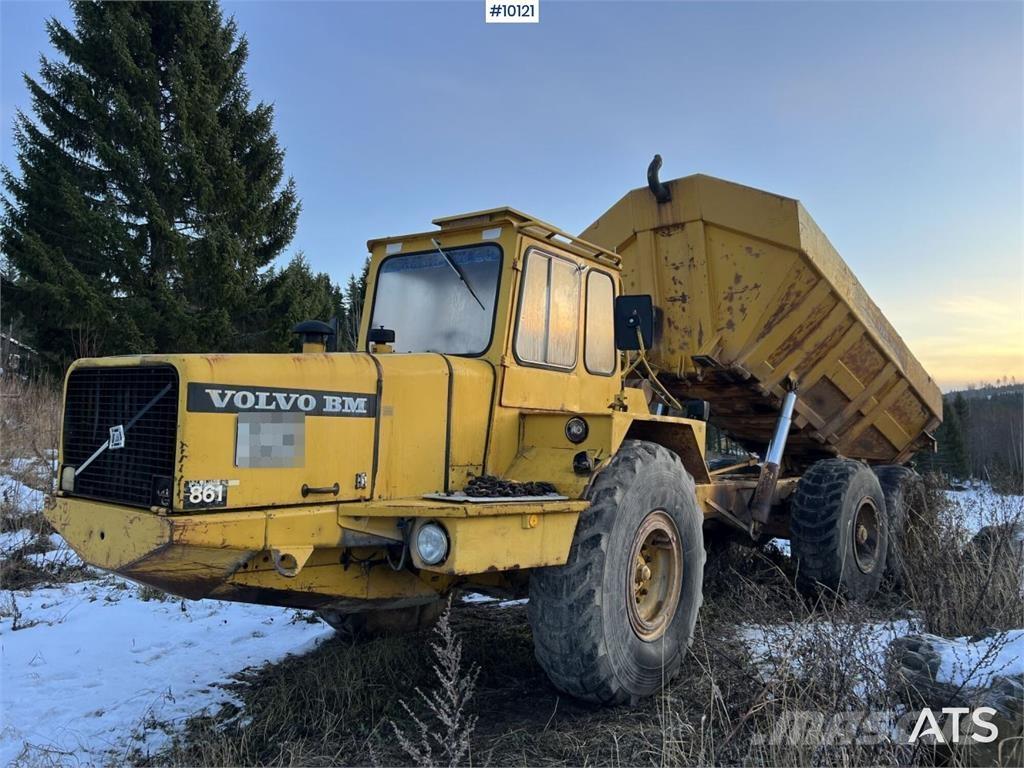 Volvo BM 861 Dumper 鉸接式起吊車