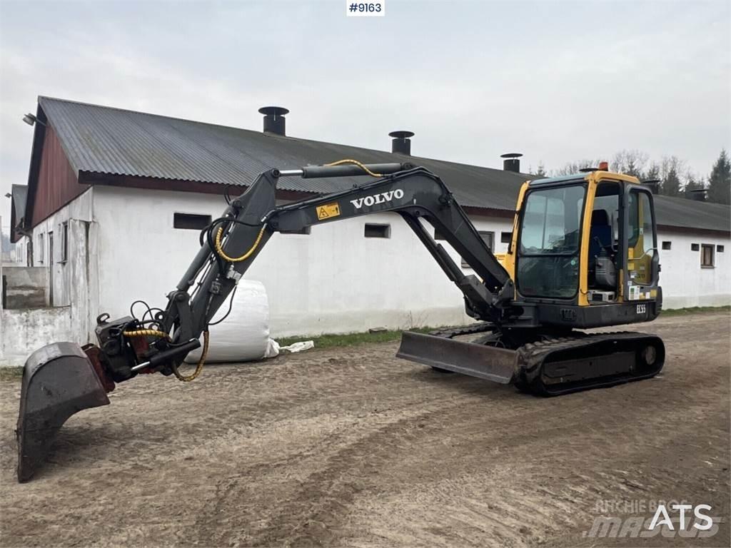 Volvo EC55 小型挖土機/掘鑿機<7t(小型挖掘機)