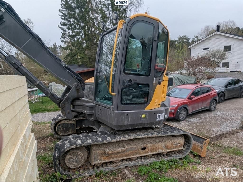 Volvo ECR88D PRO 中型挖土機/掘鑿機/挖掘機 7t-12t