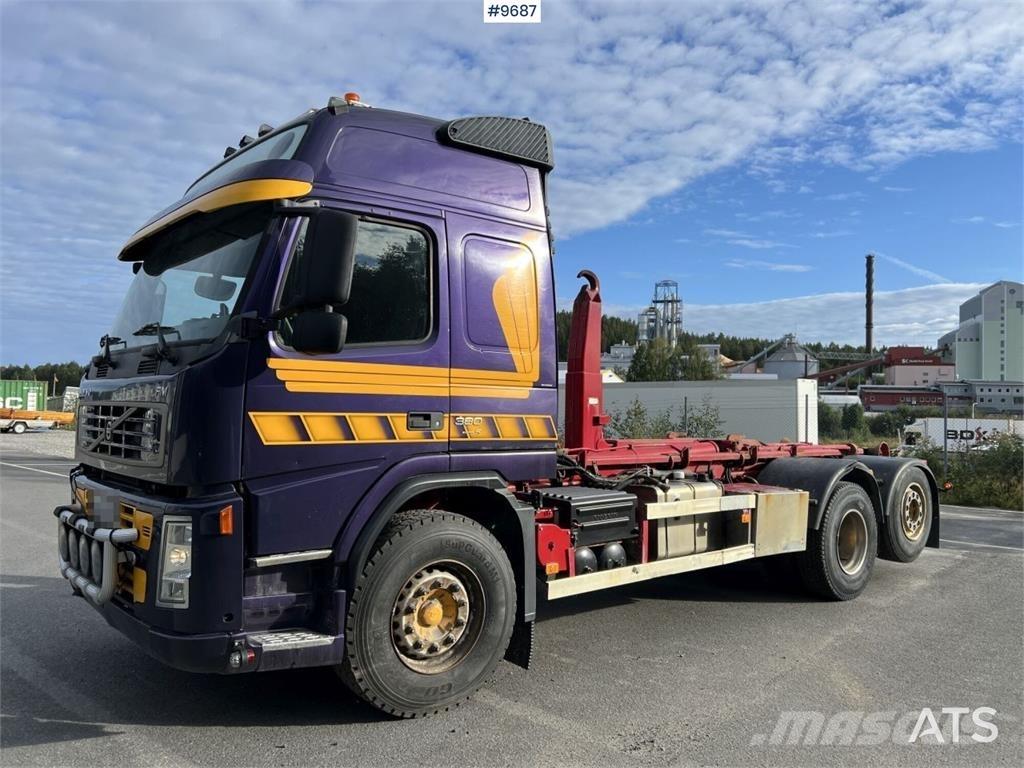 Volvo FM-380 6*2 吊鉤式起重車