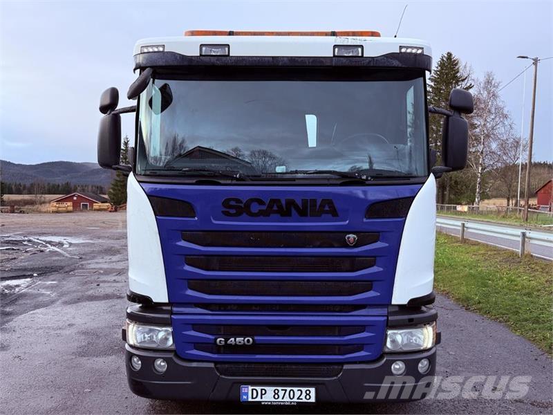 Scania G450 吊鉤式起重車