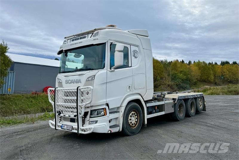 Scania R500 吊鉤式起重車