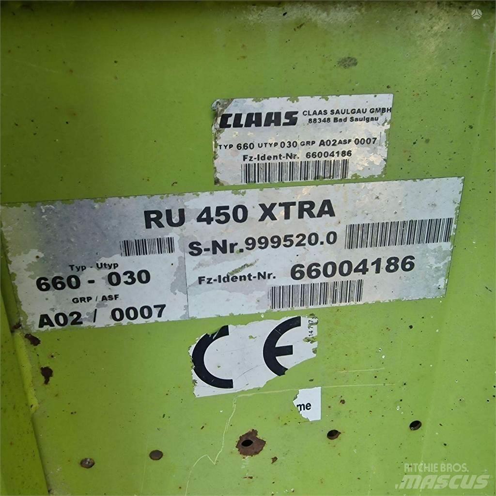 CLAAS RU 450Xtra 其他農業機械