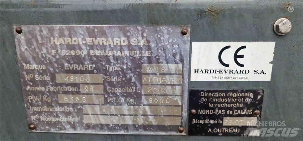 Evrard HARDI 自走式噴霧機