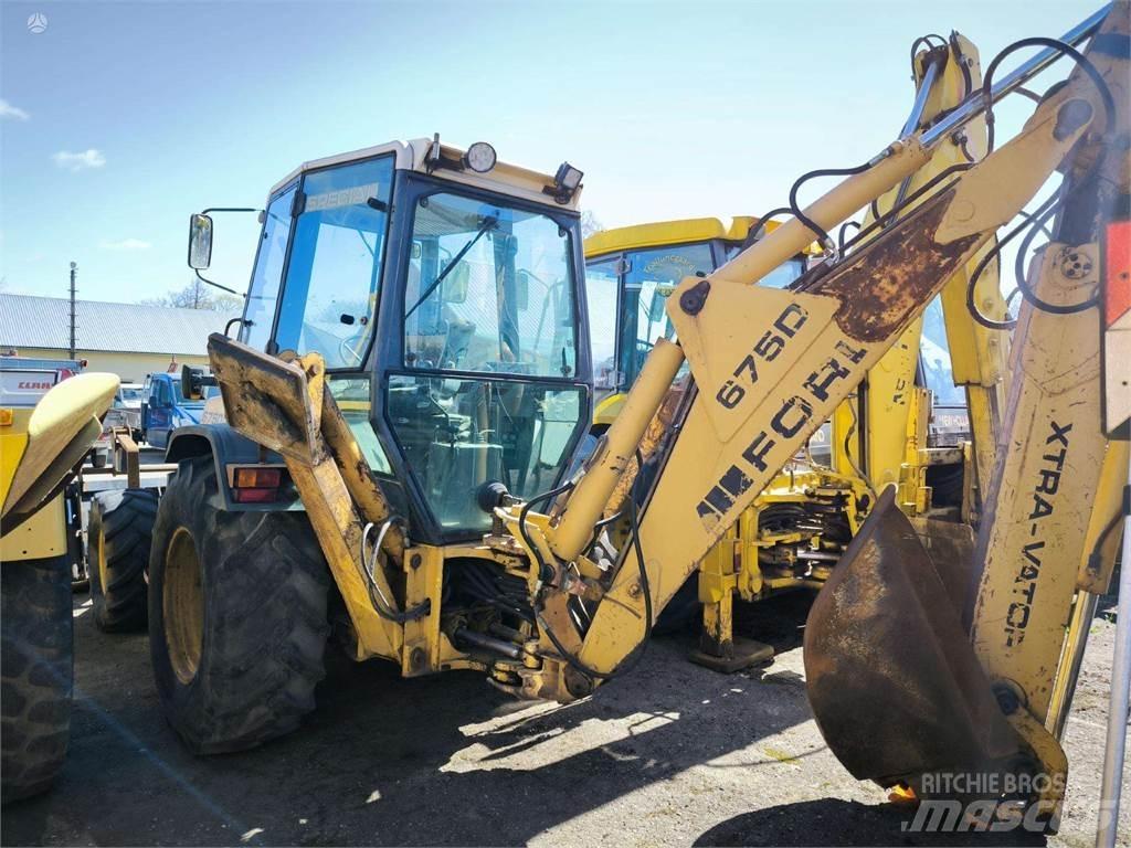 Ford 675d 前端裝載機和挖掘機