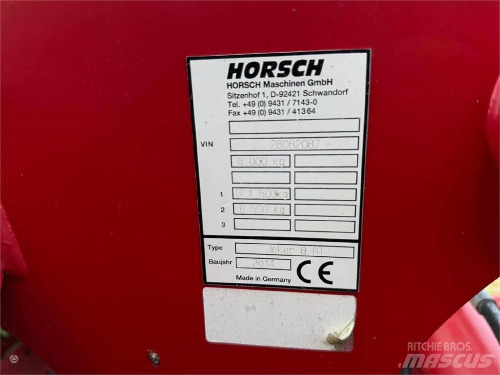 Horsch JOKER 8RT 其他農業機械