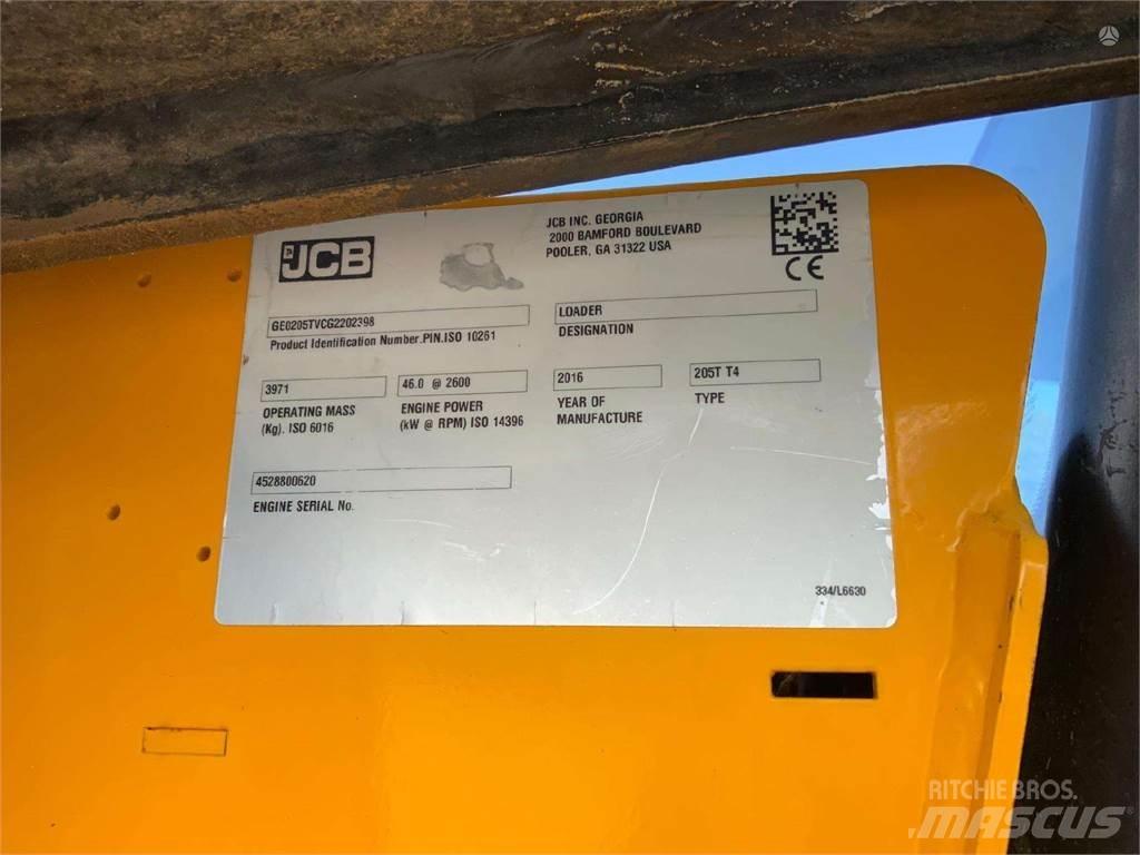 JCB 205T 反鏟裝載機