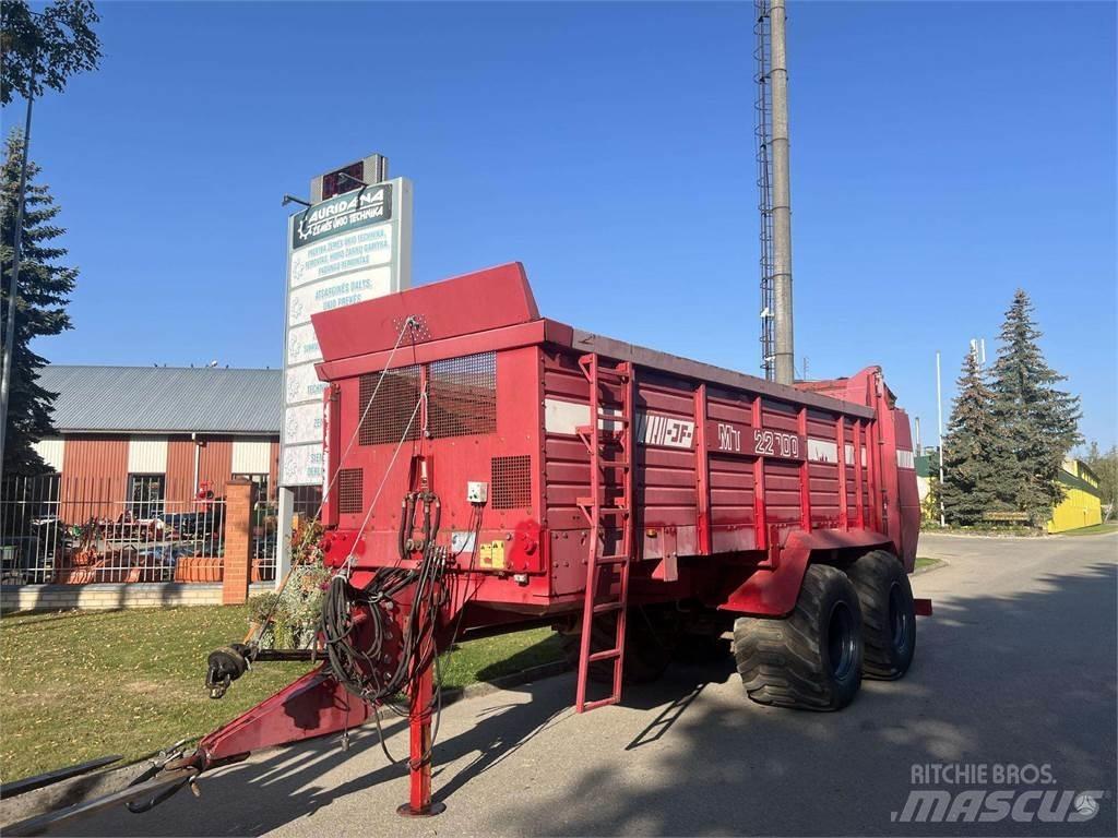 JF MT 22000 草捆撕碎機、切割機、拆袋機
