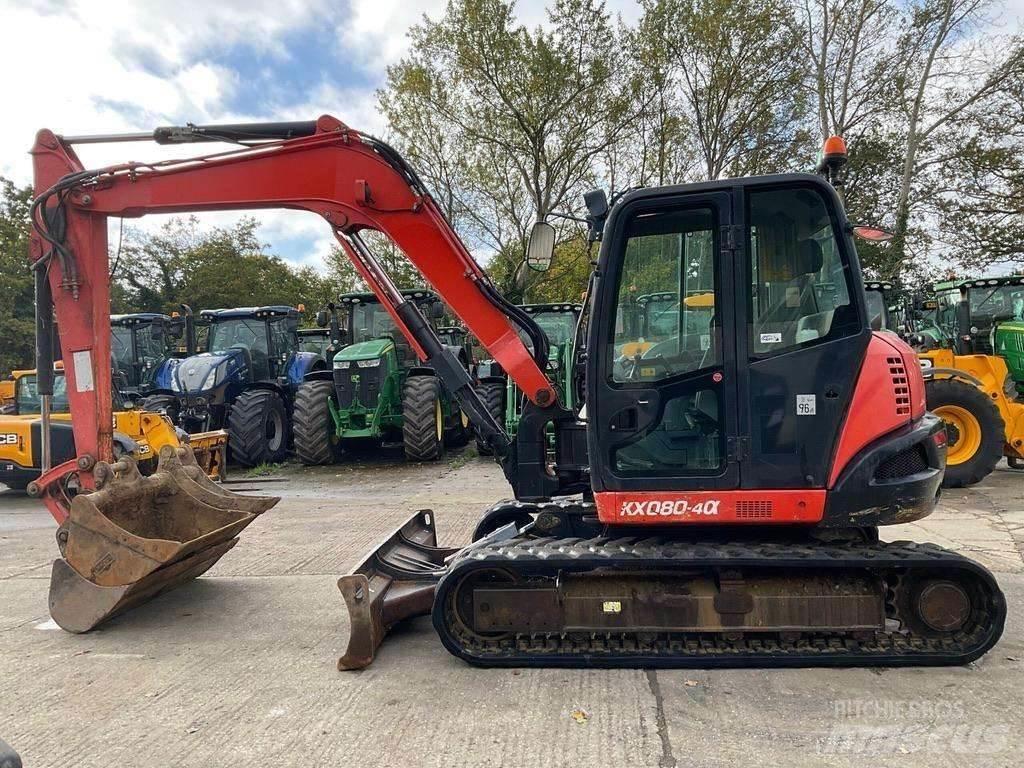 Kubota KX080-4 履帶式 挖土機/掘鑿機/挖掘機