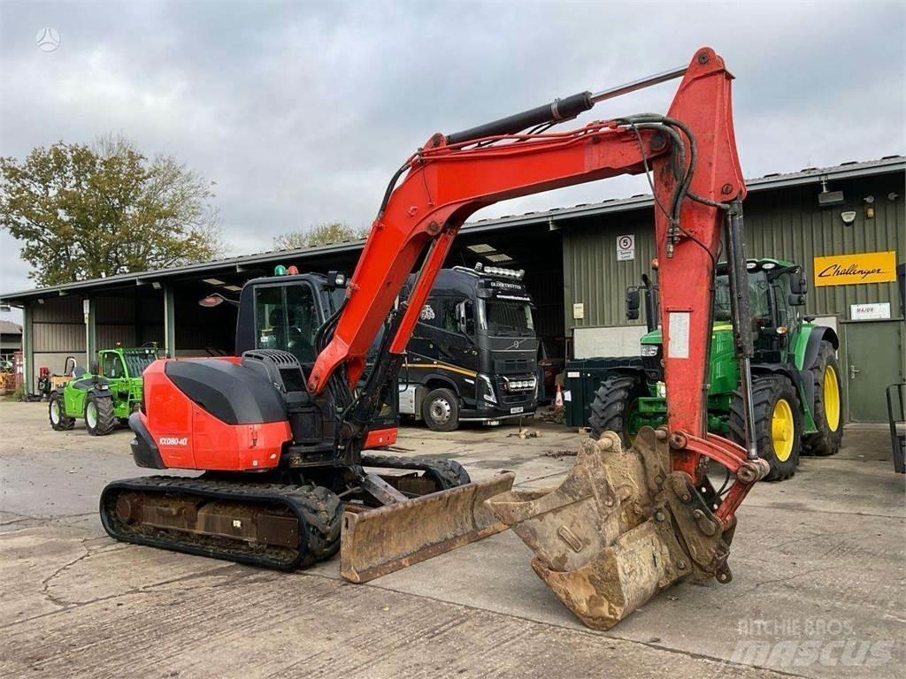 Kubota KX080-4 履帶式 挖土機/掘鑿機/挖掘機