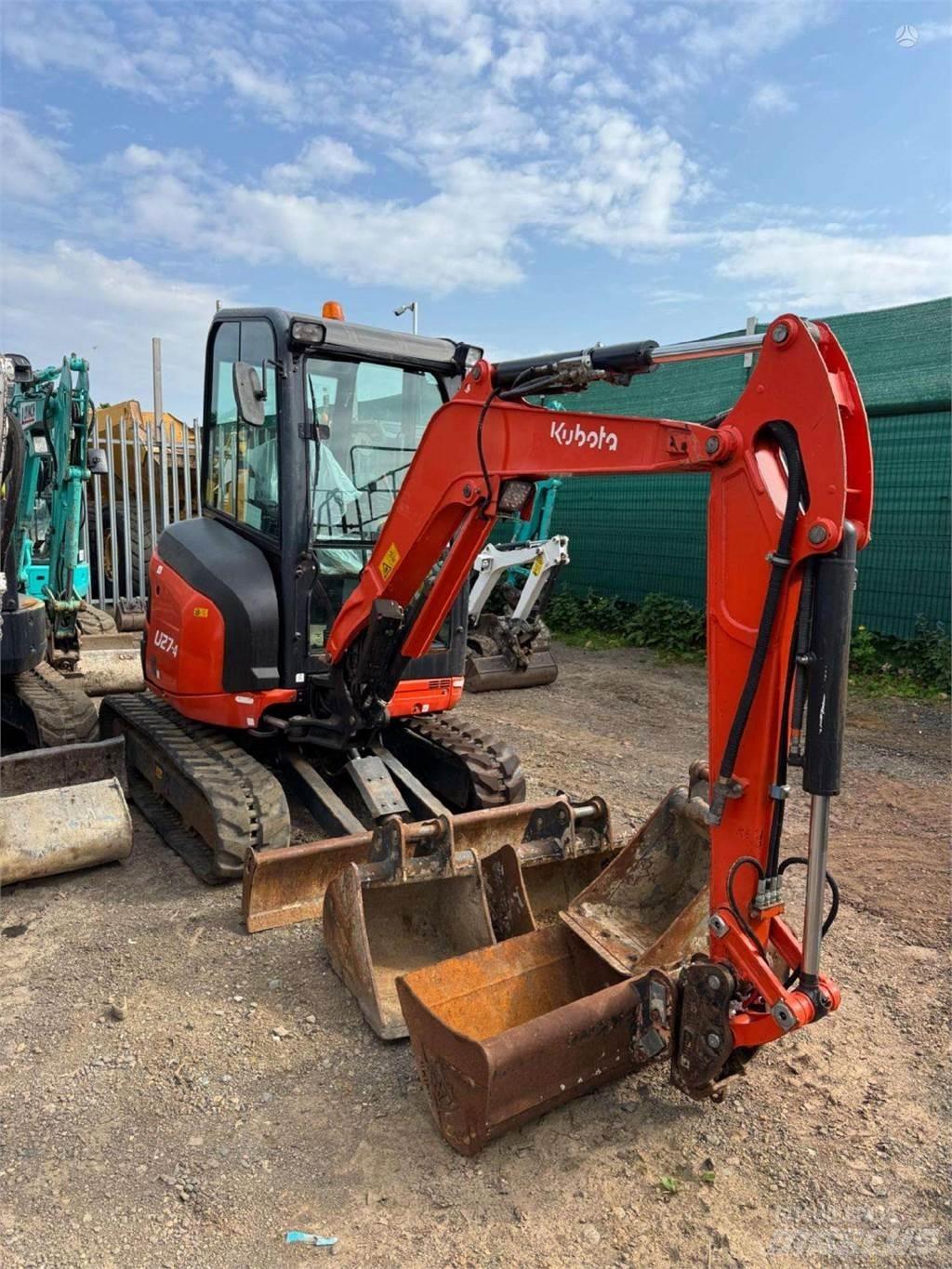 Kubota U27-4 小型挖土機/掘鑿機<7t(小型挖掘機)