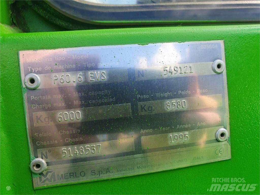 Merlo P60.6 EVS 前端裝載機和挖掘機