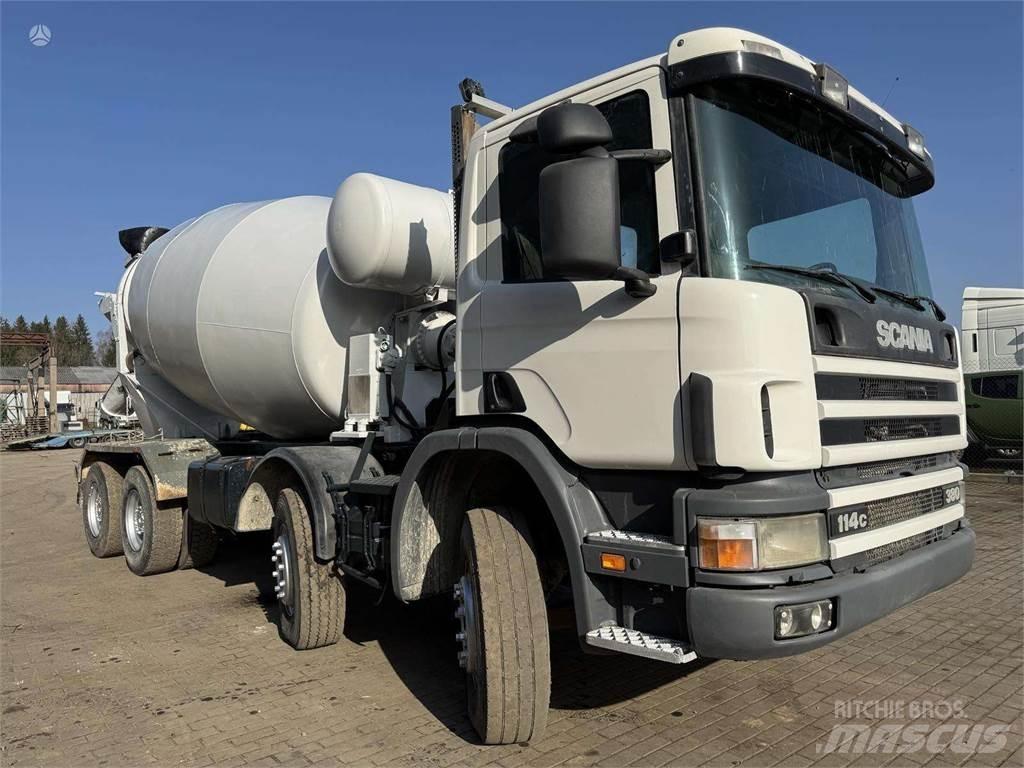 Scania P124 8x4 混凝土車