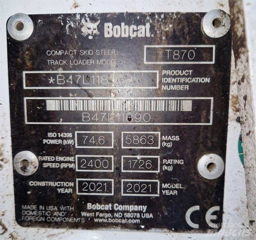 Bobcat T870 滑移轉向裝載機