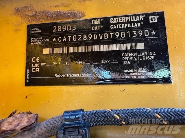 CAT 289D3 滑移轉向裝載機