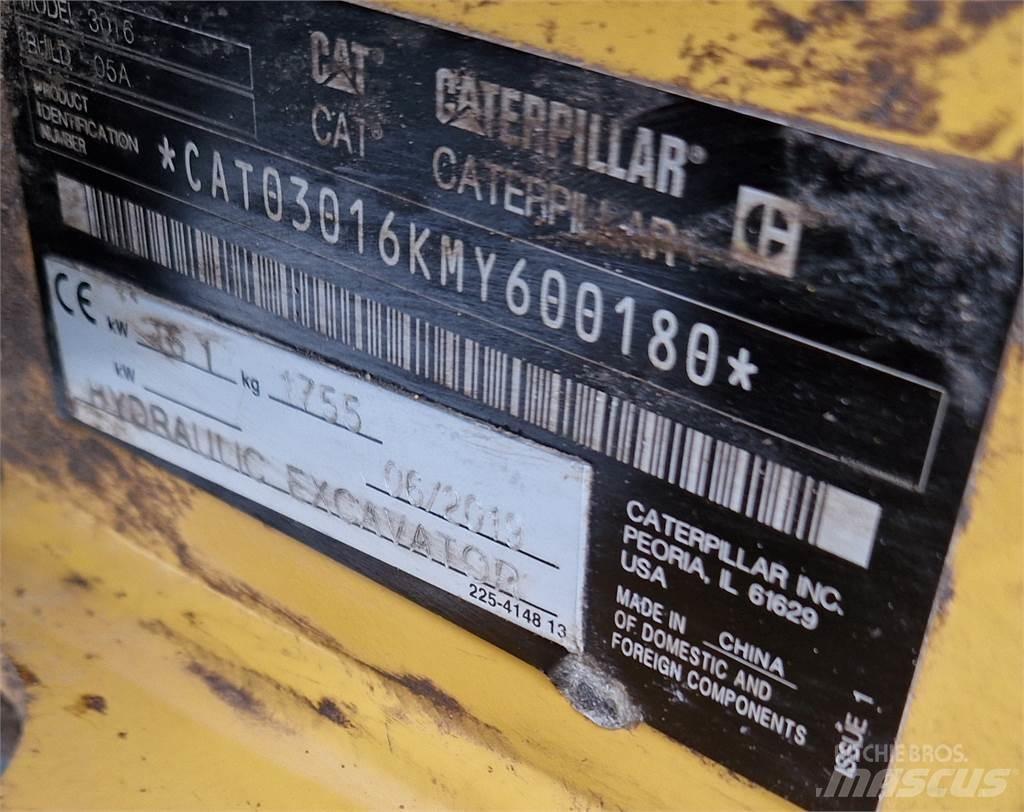 CAT 301.6 小型挖土機/掘鑿機<7t(小型挖掘機)